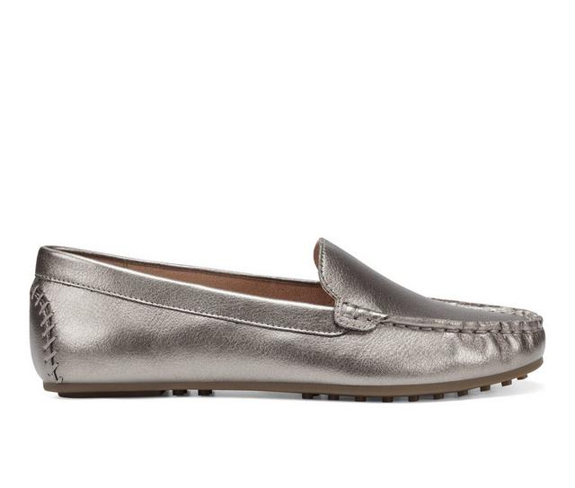 Women's Aerosoles Over Drive Loafers in Gunmetal Combo color