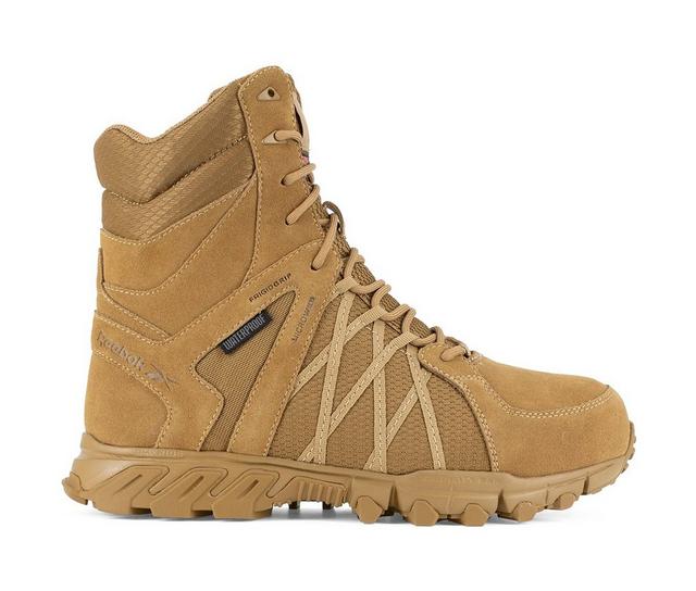 Men's REEBOK WORK Trailgrip Tactical Work Boots in Coyote color