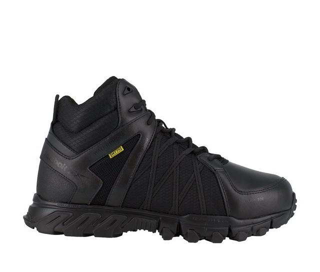 Men's REEBOK WORK Trailgrip Work Boots in Black color