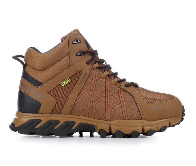 Men's REEBOK WORK Trailgrip Work Boots in Coyote/Black color