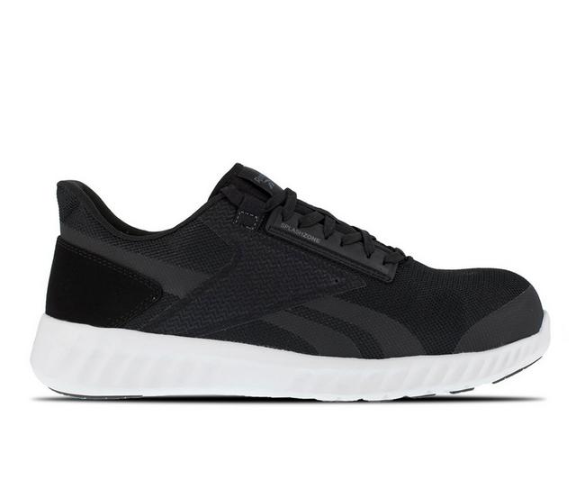 Men's REEBOK WORK Sublite Legend Work Work Shoes in Black/White color