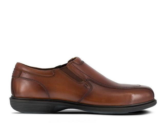Men's Florsheim Work Coronis Steel Toe Work Shoes in Brown color