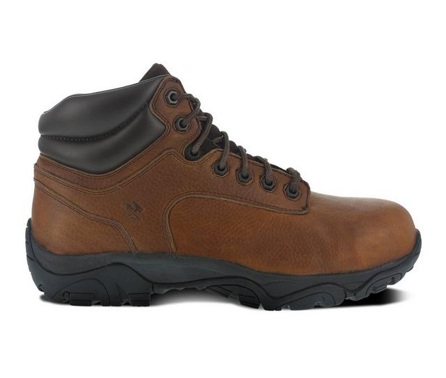 Men's Iron Age Trencher Composite Toe Boot Work Boots in Brown color