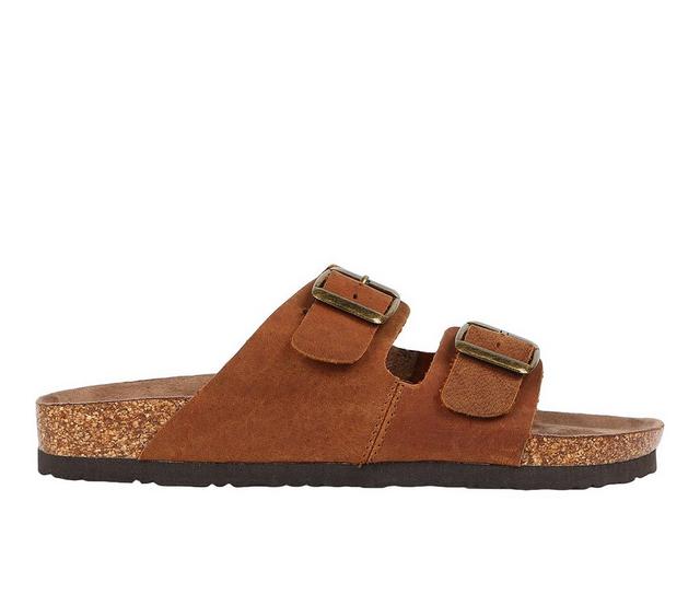 Women's Northside Raegan Footbed Sandals in Toffee color