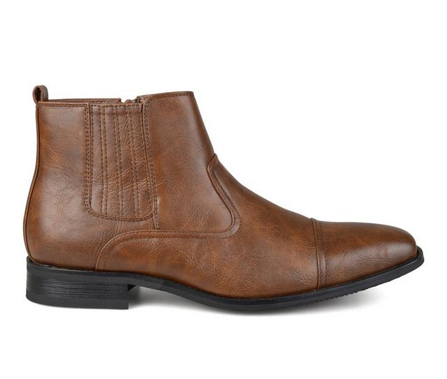 Men's Vance Co. Alex Chelsea Boots in Brown color