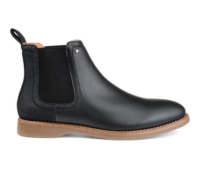Men's Vance Co. Porter Chelsea Boots in Black color