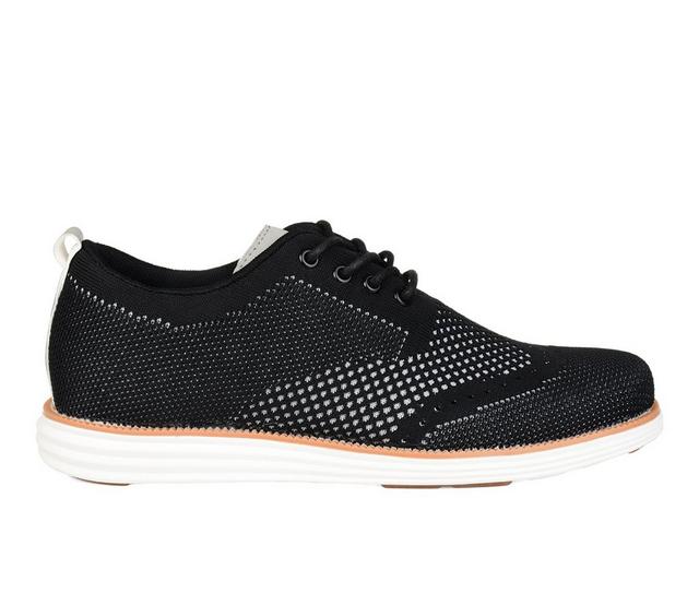 Men's Vance Co. Ezra Casual Oxfords in Black color