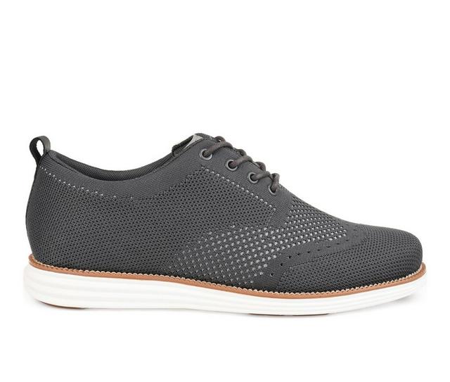 Men's Vance Co. Ezra Casual Oxfords in Grey color