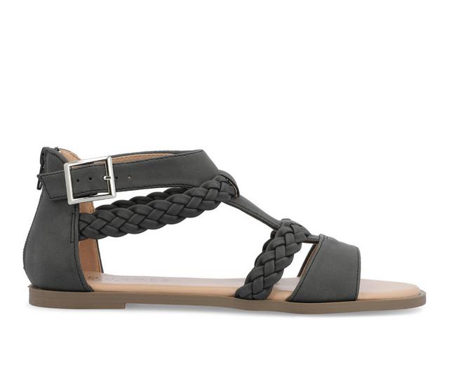 Women's Journee Collection Florence Sandals in Black color