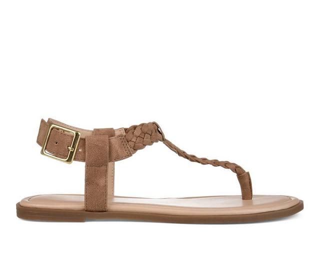 Women's Journee Collection Genevive Sandals in Brown color