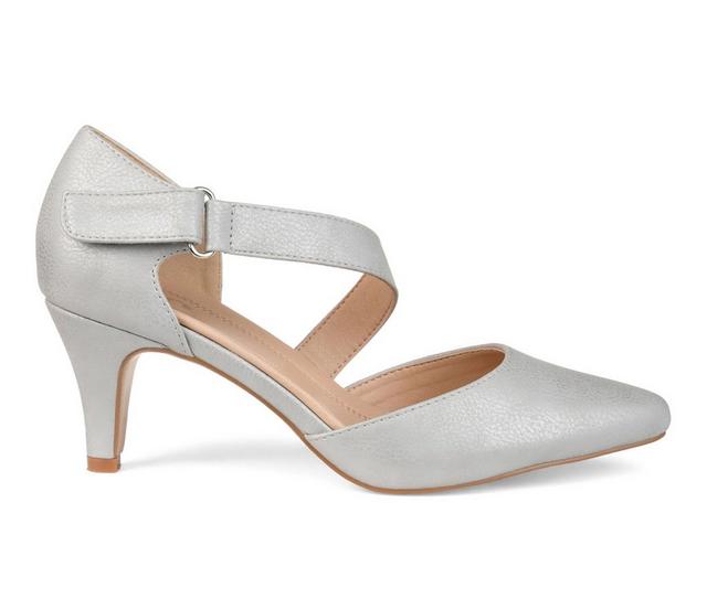 Women's Journee Collection Tillis Pumps in Silver color