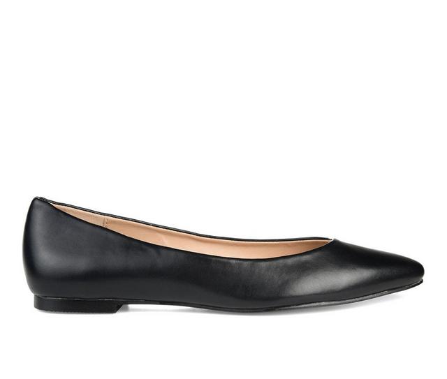 Women's Journee Collection Moana Flats in Black color