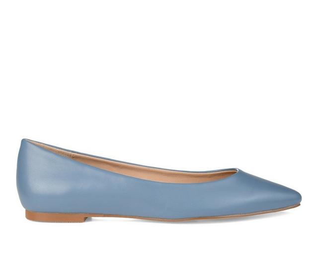 Women's Journee Collection Moana Flats in Blue color