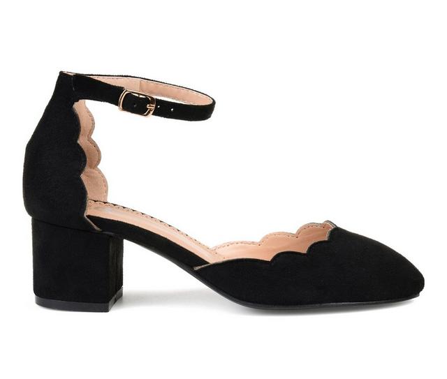 Women's Journee Collection Edna Pumps in Black color