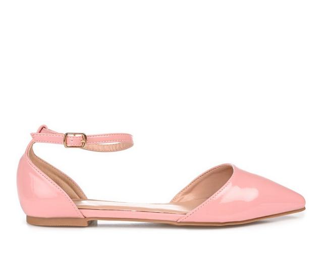 Women's Journee Collection Reba Flats in Pink color