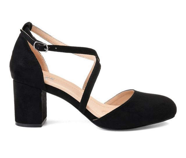 Women's Journee Collection Foster Pumps in Black color