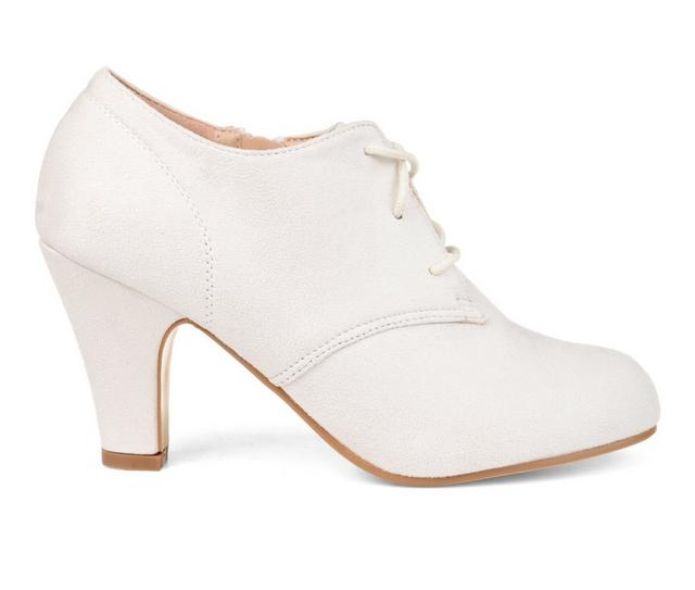 Women's Journee Collection Leona Booties in Stone color