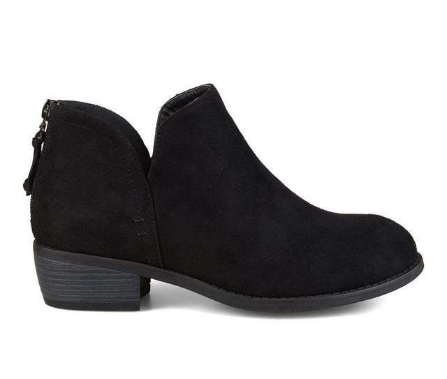 Women's Journee Collection Livvy Booties in Black color