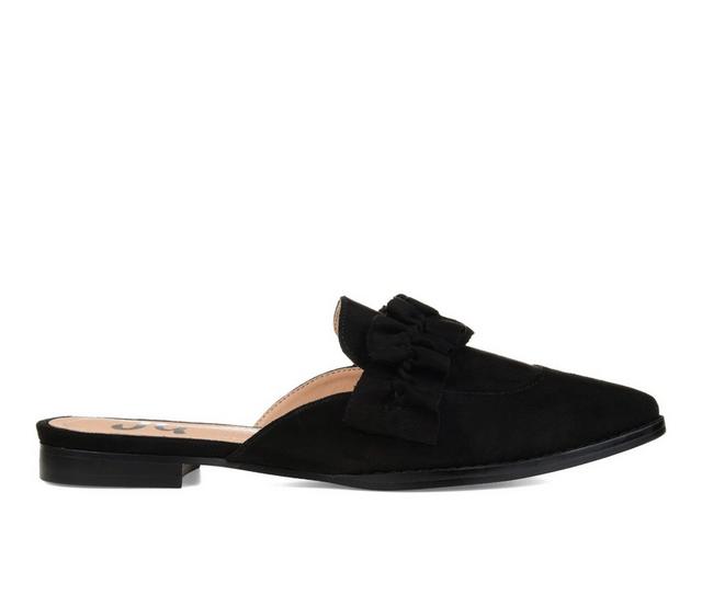 Women's Journee Collection Kessie Mules in Black color