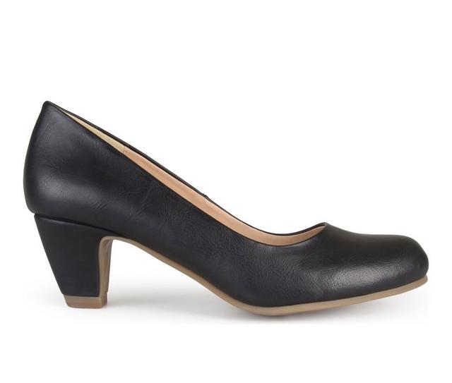 Women's Journee Collection Luu-M Pumps in Black color