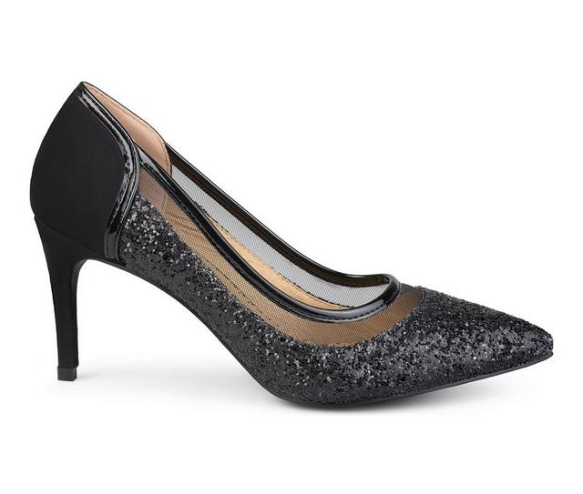 Women's Journee Collection Kalani Special Occasion Shoes in Black color