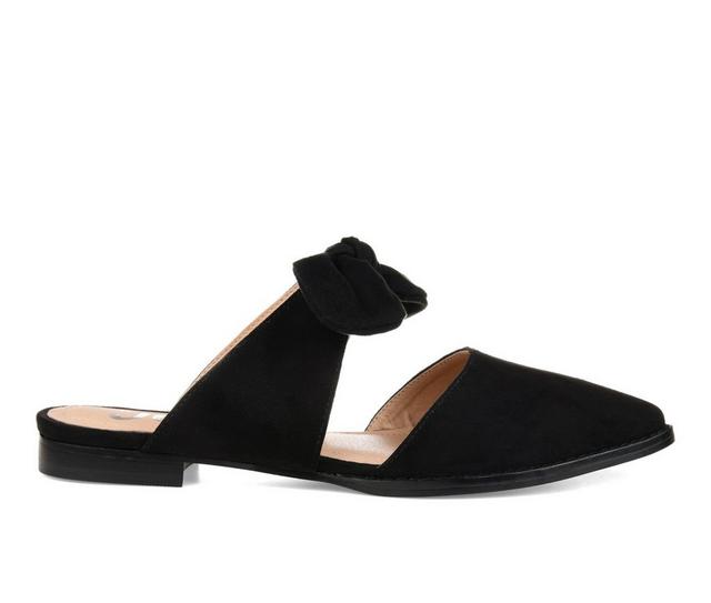 Women's Journee Collection Telulah Mules in Black color