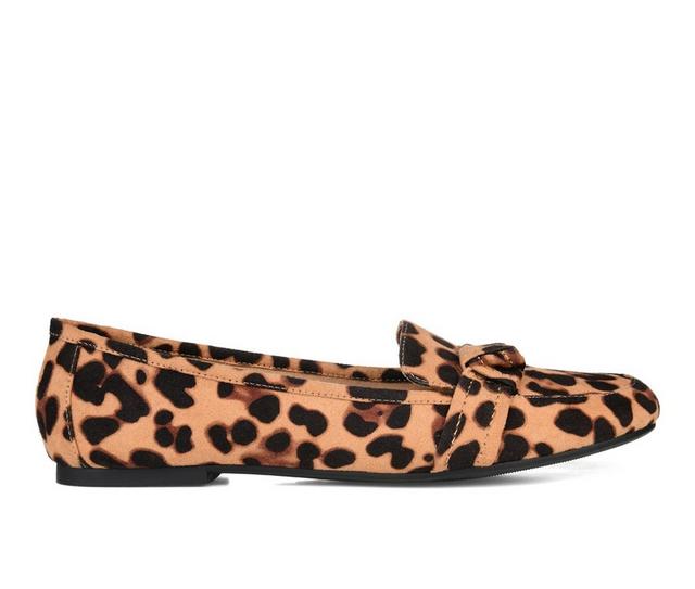 Women's Journee Collection Marci Loafers in Leopard color