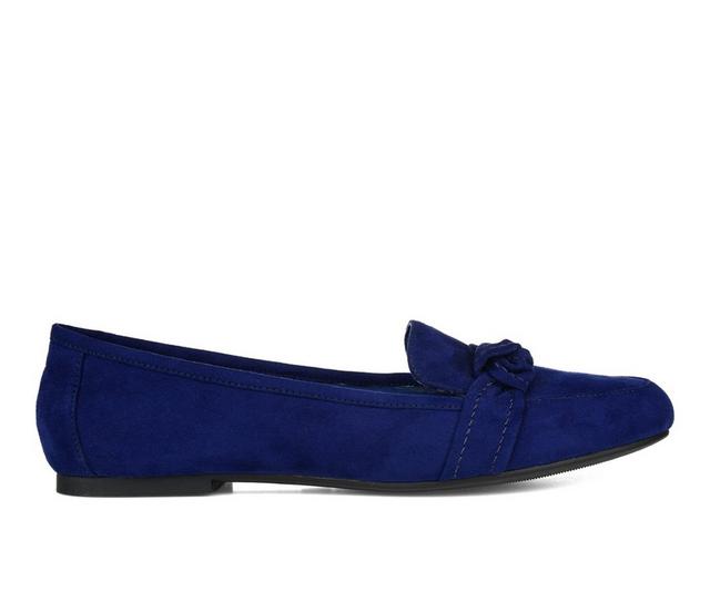 Women's Journee Collection Marci Loafers in Navy color