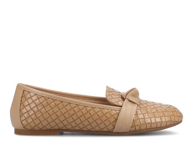 Women's Journee Collection Marci Loafers in Tan Woven color