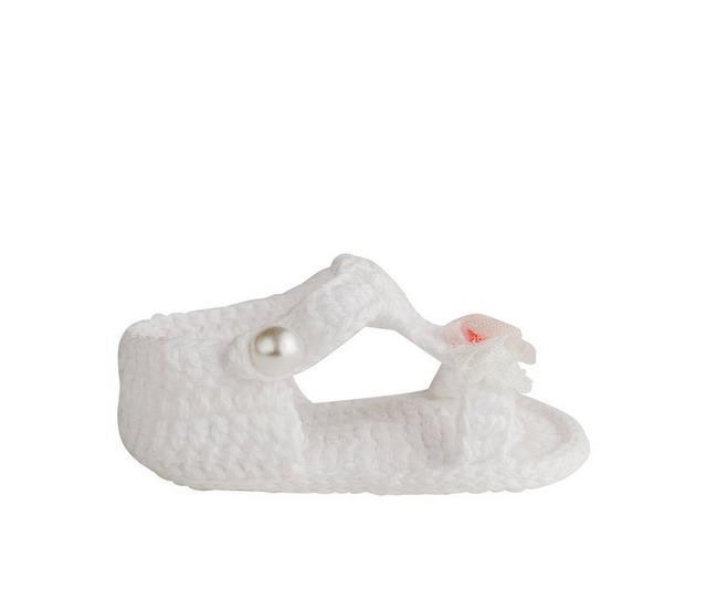 Girls' Baby Deer Infant Hannah Shoes in White color