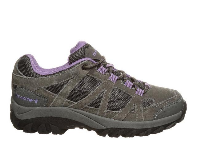Women's Bearpaw Olympus Hiking Shoes in Gray color