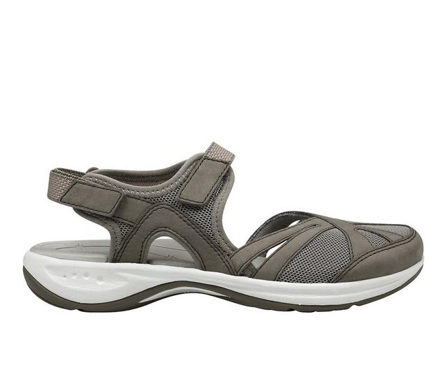 Women's Easy Spirit Splash Water-Ready Hiking Sandals in Khaki/Tan color