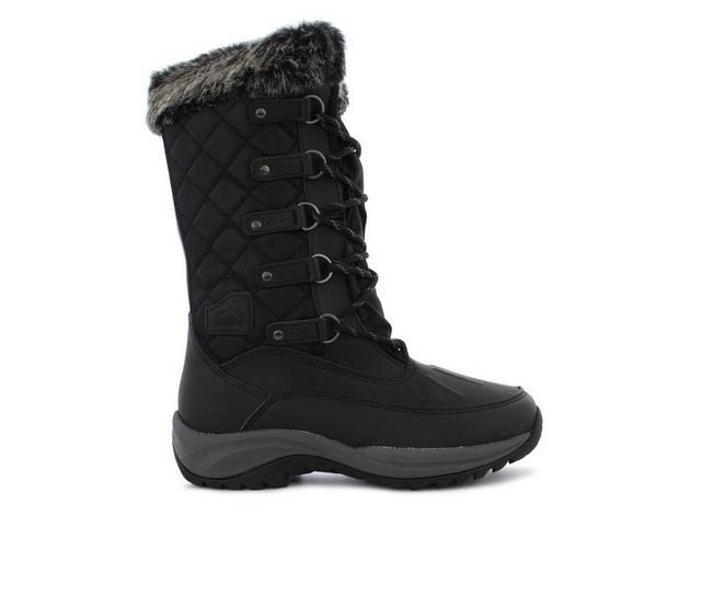 Women's Pacific Mountain Whiteout Winter Boots in Black color