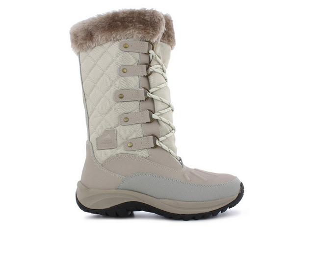 Women's Pacific Mountain Whiteout Winter Boots in Dove color