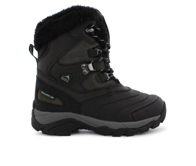 Women's Pacific Mountain Steppe Winter Boots in Black/ Grey color