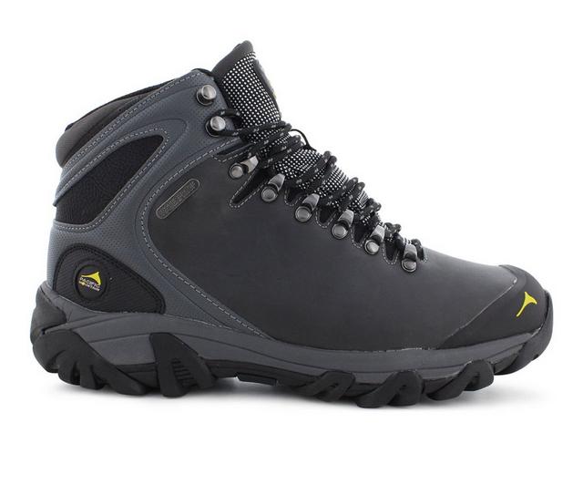 Men's Pacific Mountain Elbert Waterproof Hiking Boots in Asphalt color