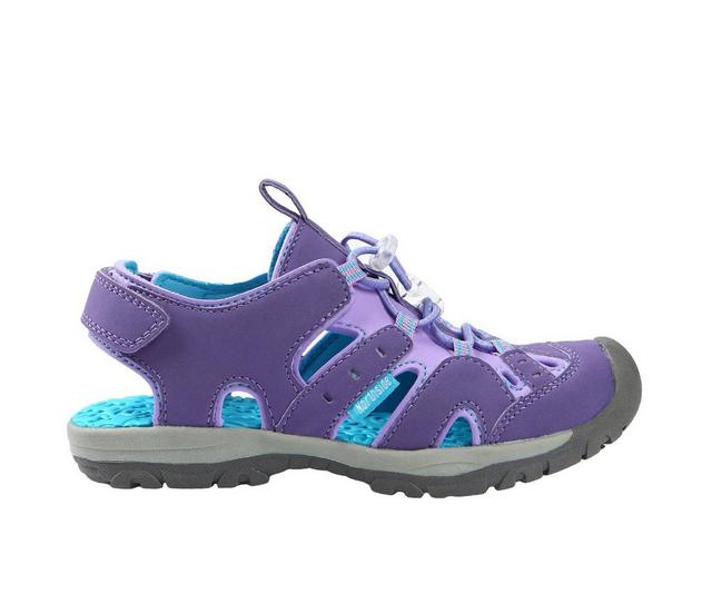 Girls' Northside Toddler & Little Kid Burke SE Outdoor Sandals in Purple/Blue color