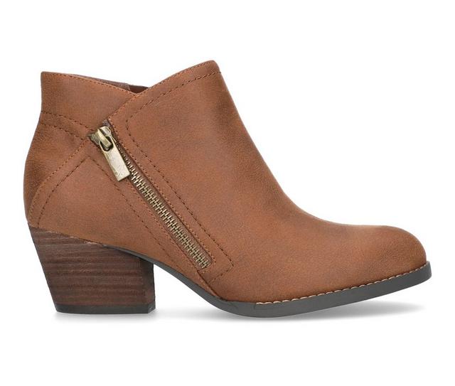 Women's Bella Vita Bobbi Booties in Tan color