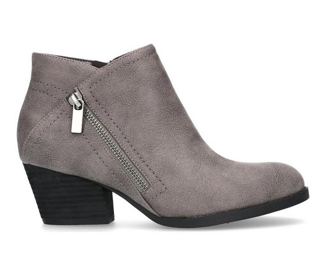 Women's Bella Vita Bobbi Booties in Grey color