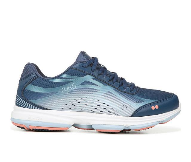 Women's Ryka Devotion Plus 3 Walking Shoes in Fresh Navy color