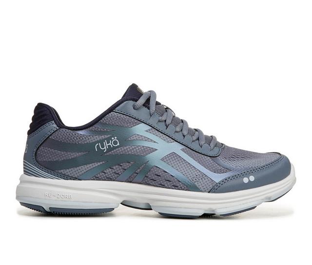 Women's Ryka Devotion Plus 3 Walking Shoes in Flinstone Blue color