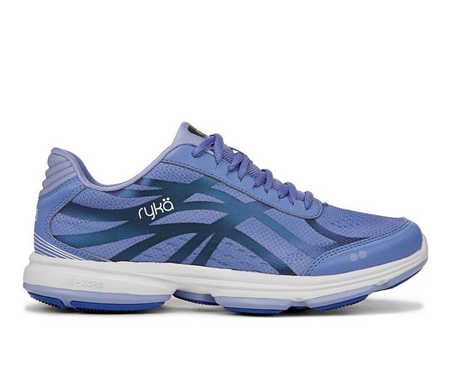 Women's Ryka Devotion Plus 3 Walking Shoes in Persian blue color