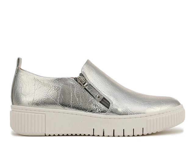 Women's Soul Naturalizer Turner Slip-On Shoes in Silver Sand color