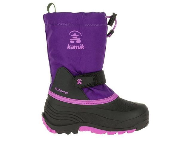 Kids' Kamik Toddler & Little Kid Waterbug 5 Winter Boots in Purple color
