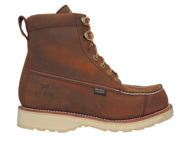 Men's Irish Setter by Red Wing Wingshooter 891 Work Boots in Brown color