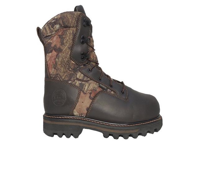 Men's Irish Setter by Red Wing Gunflint 2813 Insulated Boots in Brown/Mossy Oak color