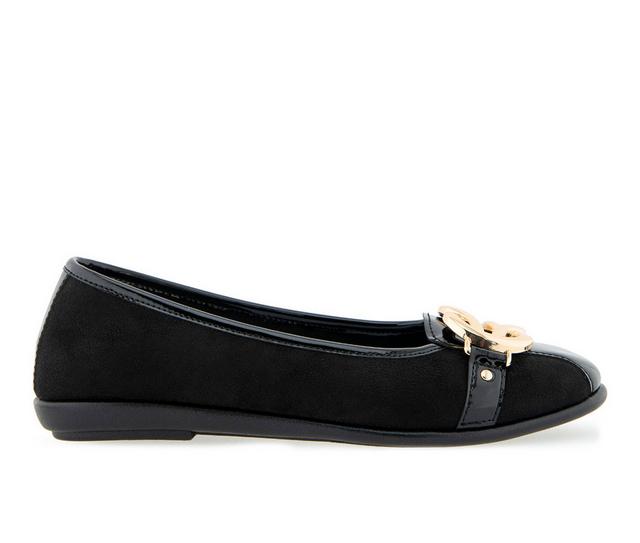 Women's Aerosoles Big Bet Flats in Black color