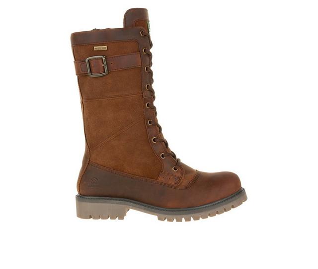 Women's Kamik Rogue 10 Lace-Up Boots in Cognac color