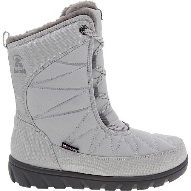 Women's Kamik Hannah Mid Winter Boots in Grey color