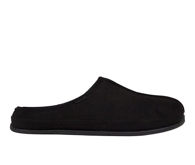 Deer Stags Wherever Clog Slippers in Midnight Black color